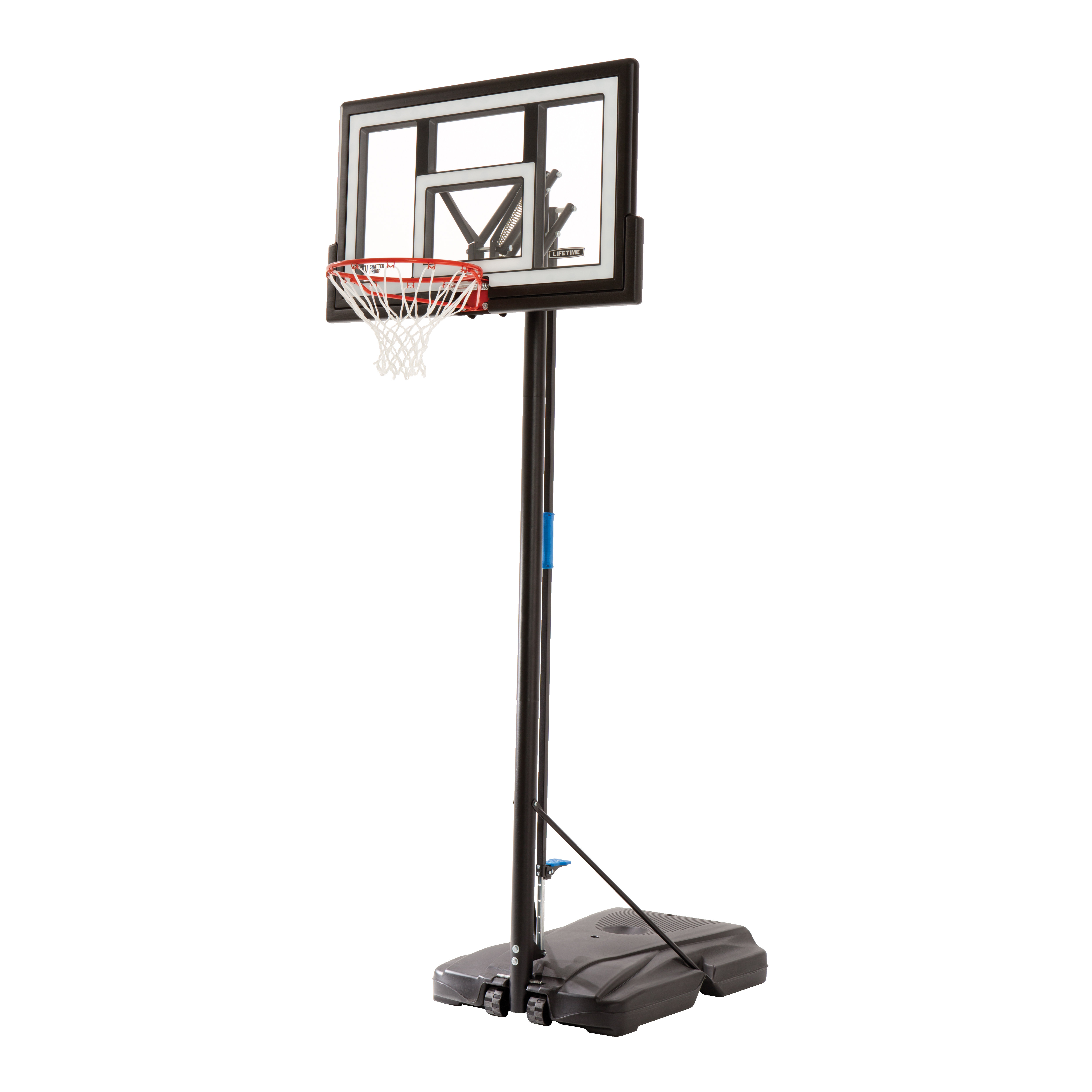 Lifetime Height Adjustable Portable Basketball Hoop (50" Polycarbonate